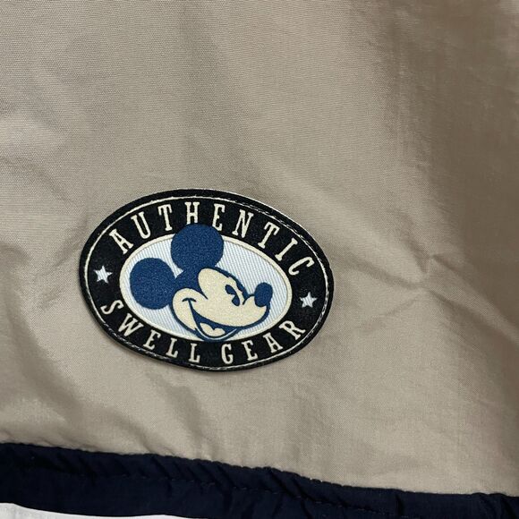 Disney Catalog Mens XL Authentic Swell Gear Quarter Zip Raingear Windbreaker - Picture 9 of 12